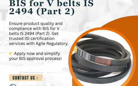 BIS for V Belts IS 2494 (Part 2): Key Requirements Explained