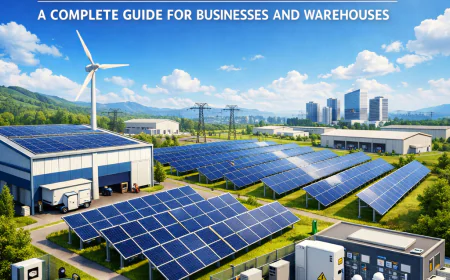 Commercial Solar Power Plants for Businesses & Warehouses | Complete Guide