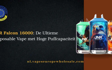 JNR Falcon 16000: De Ultieme Disposable Vape met Hoge Puffcapaciteit