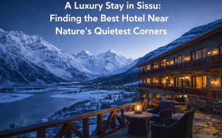 A Luxury Stay in Sissu: Finding the Best Hotel Near Nature’s Quietest Corners