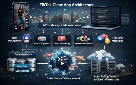 TikTok Clone App Architecture Explained: How to Build for Millions of Users