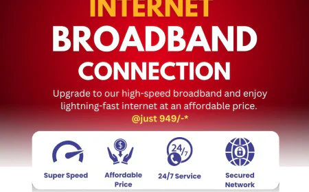 Broadband Connection in Basaveshwar Nagar