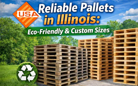 Reliable Pallets in Illinois: Eco-Friendly & Custom Sizes