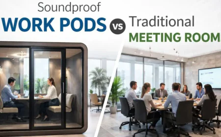 Soundproof Work Pods vs Traditional Meeting Rooms: The Smarter Choice for Modern Offices