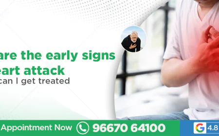 Early Heart Attack Symptoms and Treatment Options in Noida