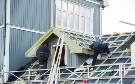 Takbyte Är Mer Än Ett Hantverksarbete