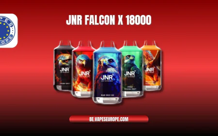 JNR Falcon X 18000 – De Ultieme Falcon X Vape Ervaring voor Dampers