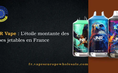 JNR Vape : L’étoile montante des vapes jetables en France
