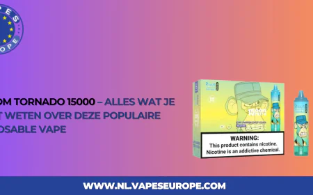 RandM Tornado 15000 – Alles wat je moet weten over deze populaire disposable vape