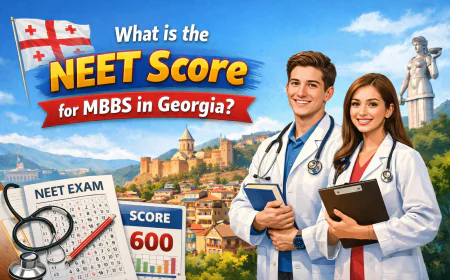 What is the NEET score for MBBS in Georgia?