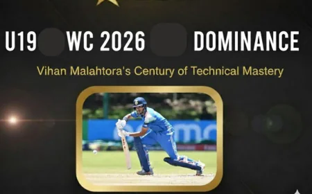 Khelostar: Vihaan Malhotra & India’s U19 World Cup Edge