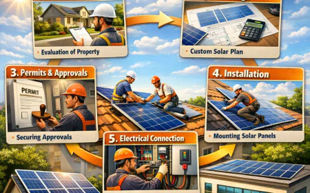 Solar Installation Process: Step-by-Step Guide for Homes & Businesses
