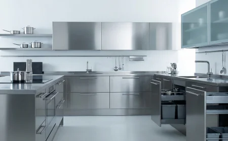 Stainless Steel Modular Kitchens | Durable, Hygienic & Modern Kitchen Designs