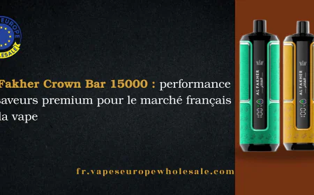 Al Fakher Crown Bar 15000 : performance et saveurs premium pour le marché français de la vape