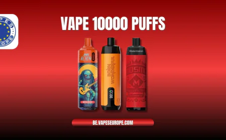 Vape 10000 Puffs – De Ultieme 10K Vape Ervaring voor Elke Dampersstijl