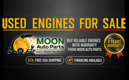 Used Engines For Sale – Buy Reliable Engines With Warranty From Moon Auto Parts
