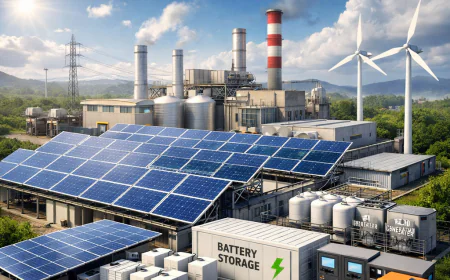 Industrial Solar Solutions: Off-Grid & Hybrid Solar Systems for Factories