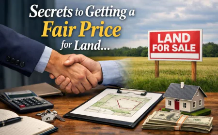 Secrets to Getting a Fair Price for Land