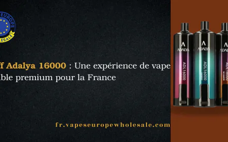 Puff Adalya 16000 : Une expérience de vape jetable premium pour la France