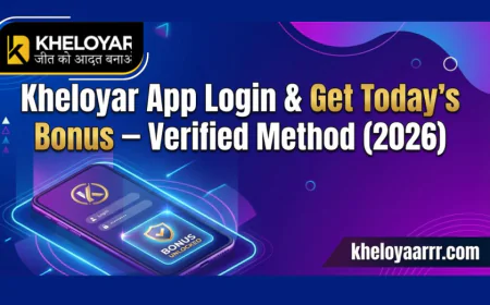 Kheloyar App Login & Get Today’s Bonus – Verified Method (2026)