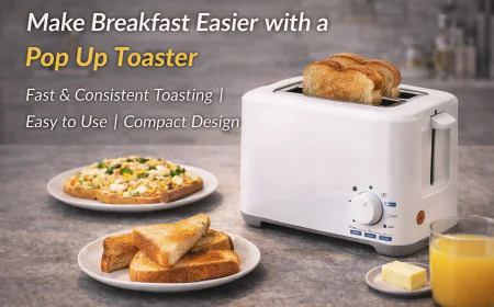 The Role of a Pop Up Toaster in Everyday Cooking