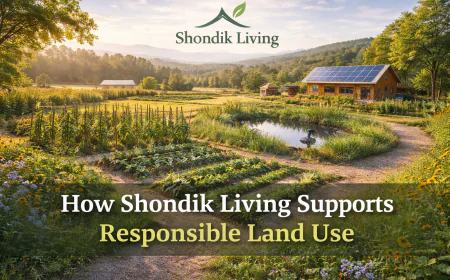 How Shondik Living Supports Responsible Land Use