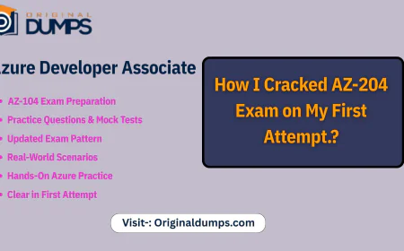 How I Cracked AZ-204 Exam on My First Attempt.?