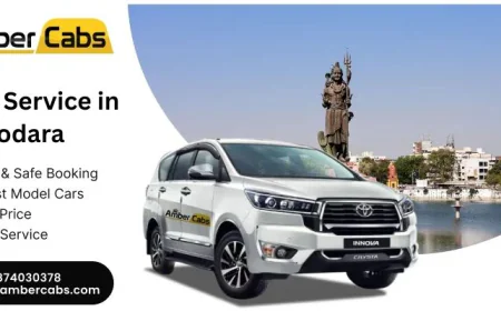 Taxi Service in Vadodara: Comfortable Rides to Popular Sightseeing Locations