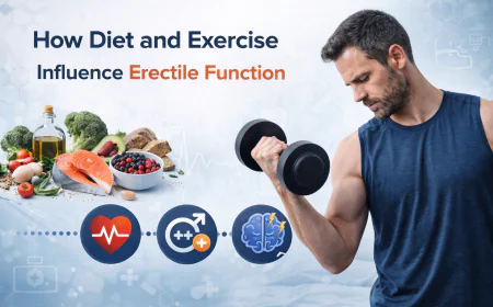 How Diet and Exercise Influence Erectile Function