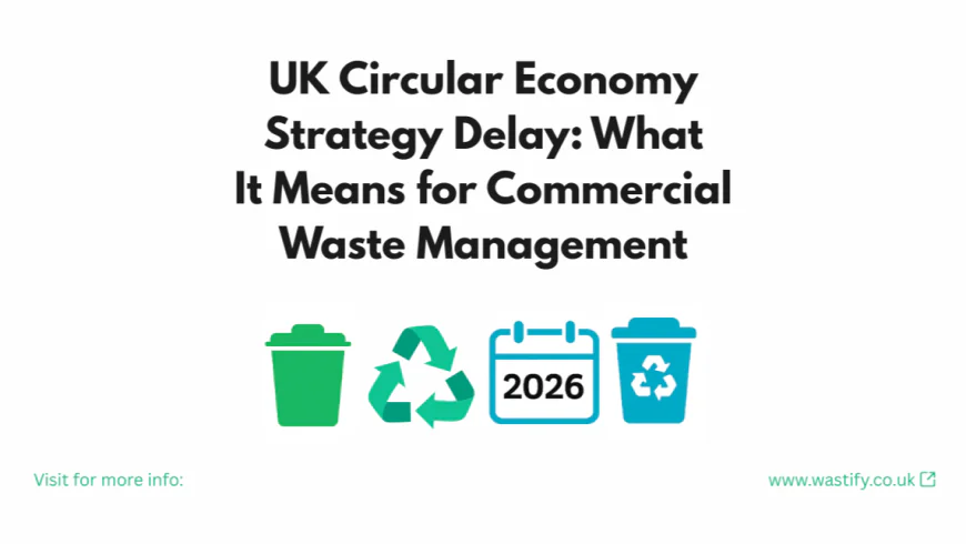 UK Circular Economy Strategy Delay: What It Means for Commercial Waste Management