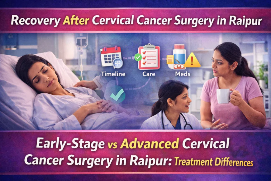 Recovery After Cervical Cancer Surgery in Raipur: Timeline, Care & Precautions