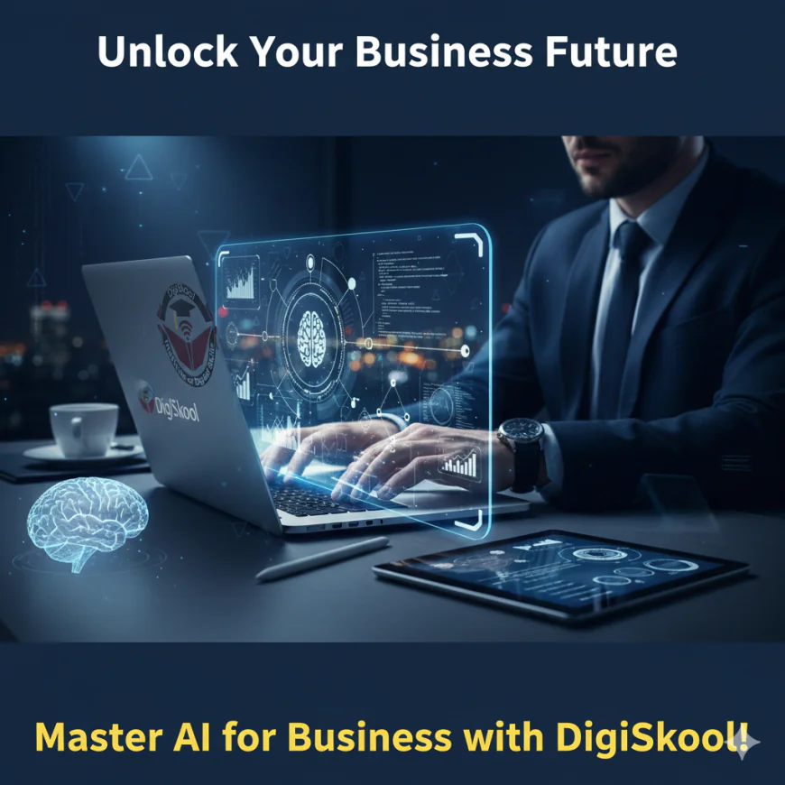 DigiSkool Okara Teaches Real-World AI Tools & Automation Workflows