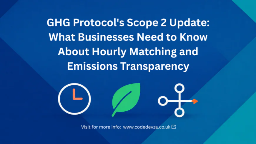 GHG Protocol's Scope 2 Update: What Businesses Need to Know About Hourly Matching and Emissions Transparency
