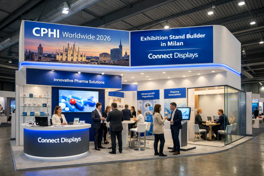 CPHI 2026 Milan Exhibition Stand Design | Stand Builder Company in Milan