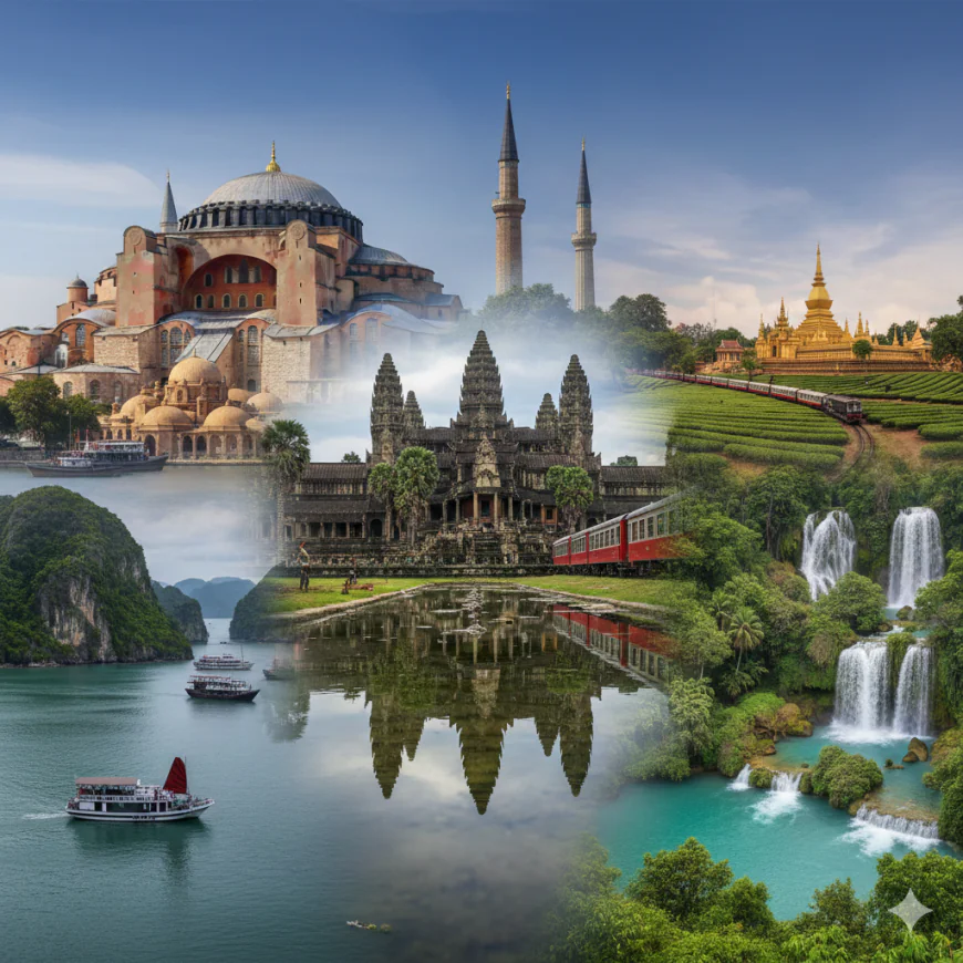 Ultimate Southeast Asia and Beyond Travel Guide: Vietnam, Cambodia, Laos, Sri Lanka & Turkey