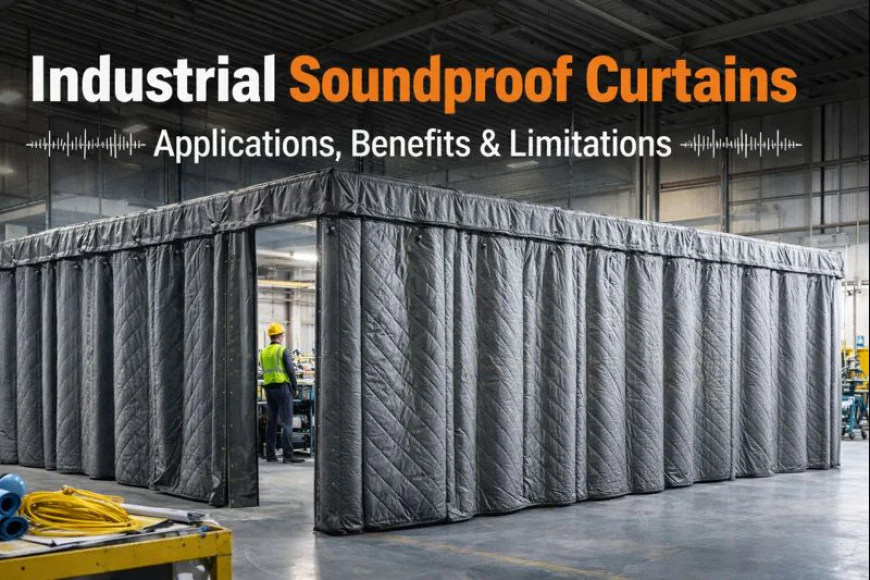 Industrial Soundproof Curtains Gain Importance as Industries Address Rising Noise Levels