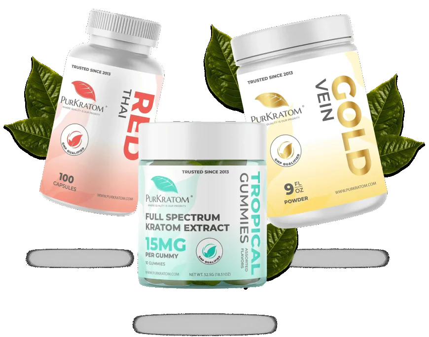 PurKratom offers premium kratom, ranging from red maeng da powder to gold vein capsules.