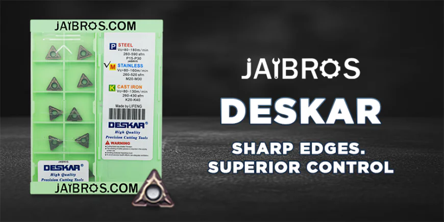 Buy Deskar Inserts for High-Precision CNC Machining