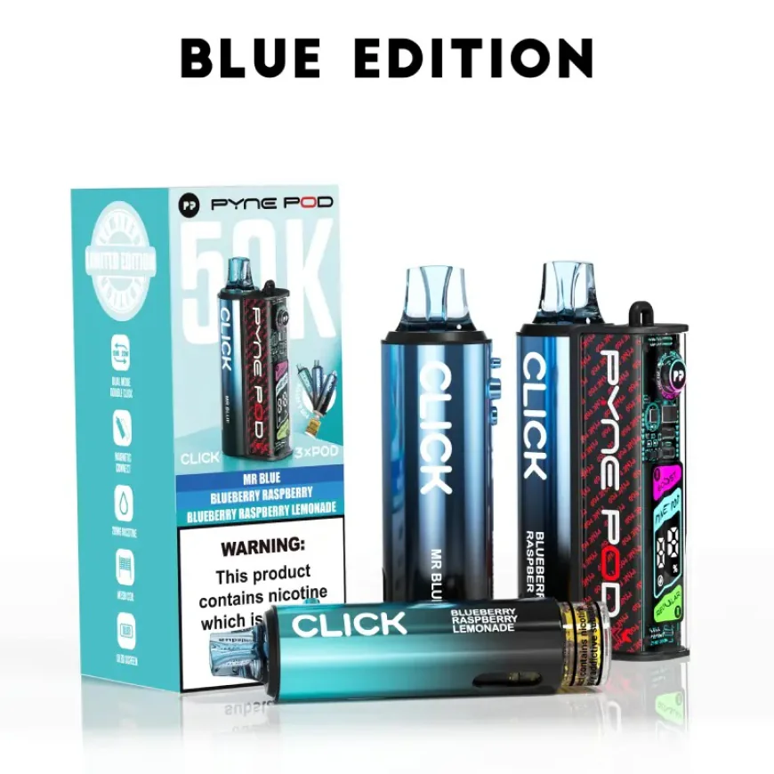 Pyne Pod Click 50000 – Next-Level Pod Kit for Serious Vapers