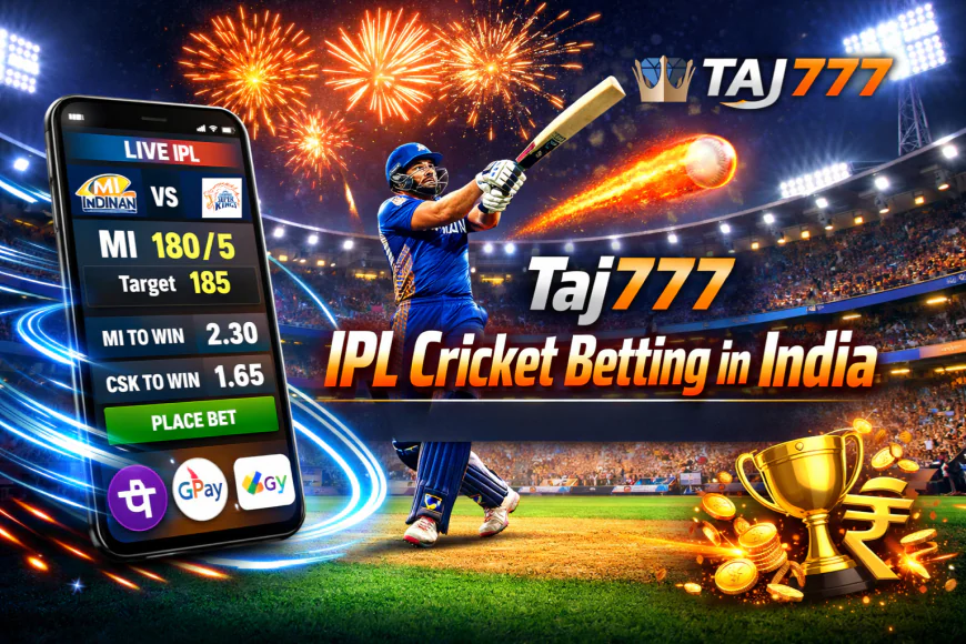 Taj777: Your Go-To Spot for IPL Cricket Betting in India