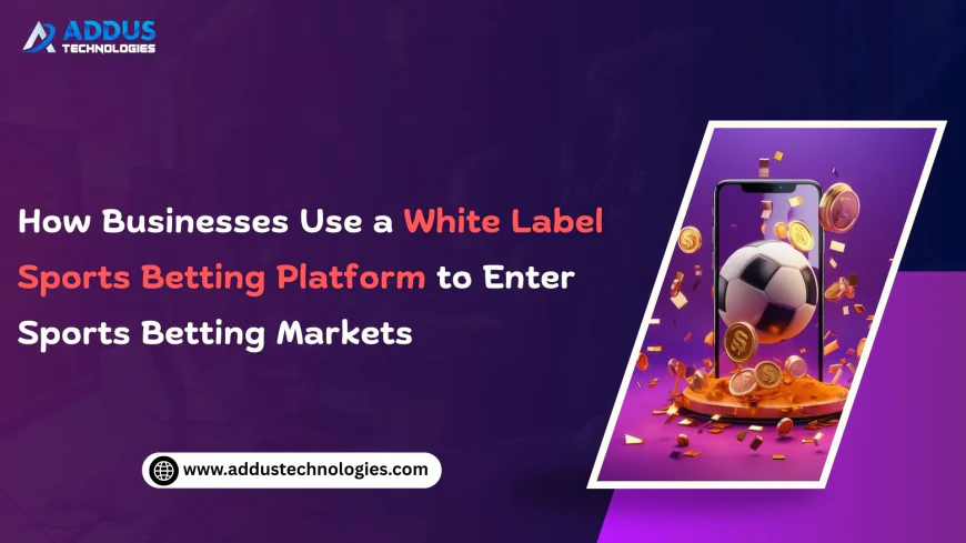 How Businesses Use White Label Platforms to Enter Sports Betting Markets