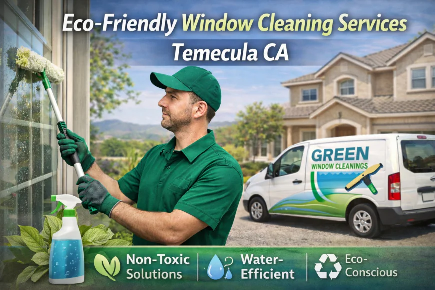 Eco-Friendly Window Cleaning Services Temecula CA: The Future of Clean Windows