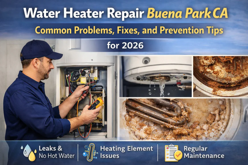Water Heater Repair Buena Park CA: Common Problems, Fixes, and Prevention Tips for 2026