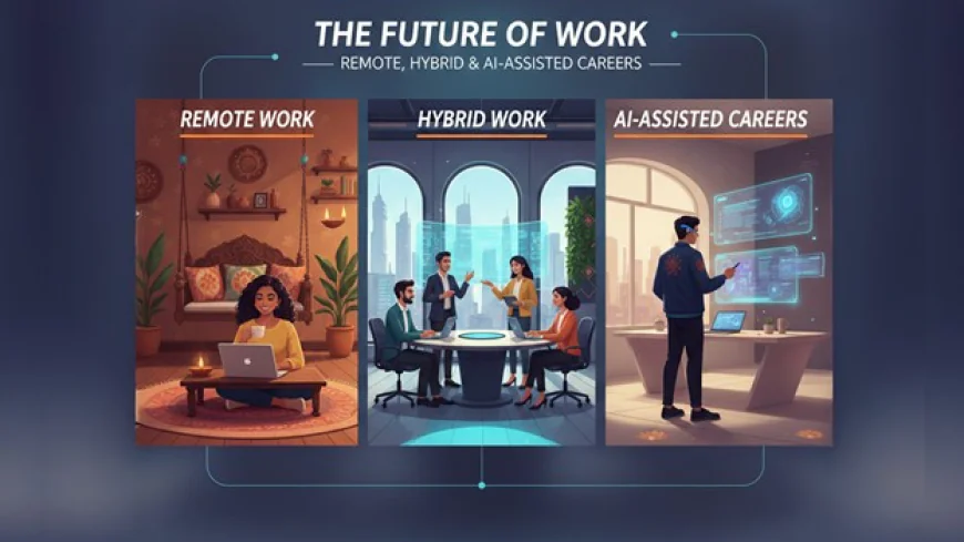 The Future of Work — Remote, Hybrid & AI-Assisted Careers