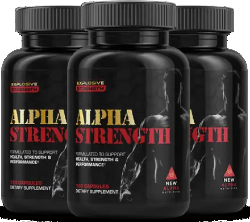 Alpha Strength Review Testosterone Booster Male Supplement