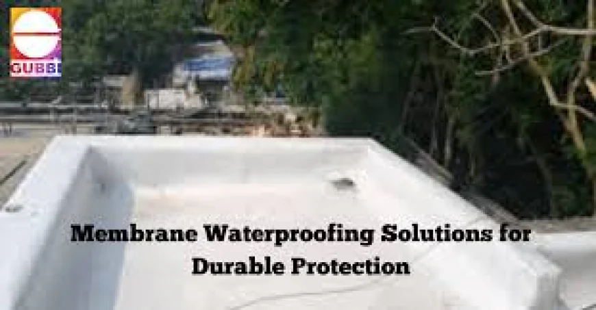 Membrane Waterproofing Services for Roofs, Basements & Terraces
