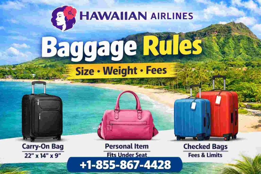 Hawaiian Airlines Baggage Rules: Size, Weight & Fees Explained