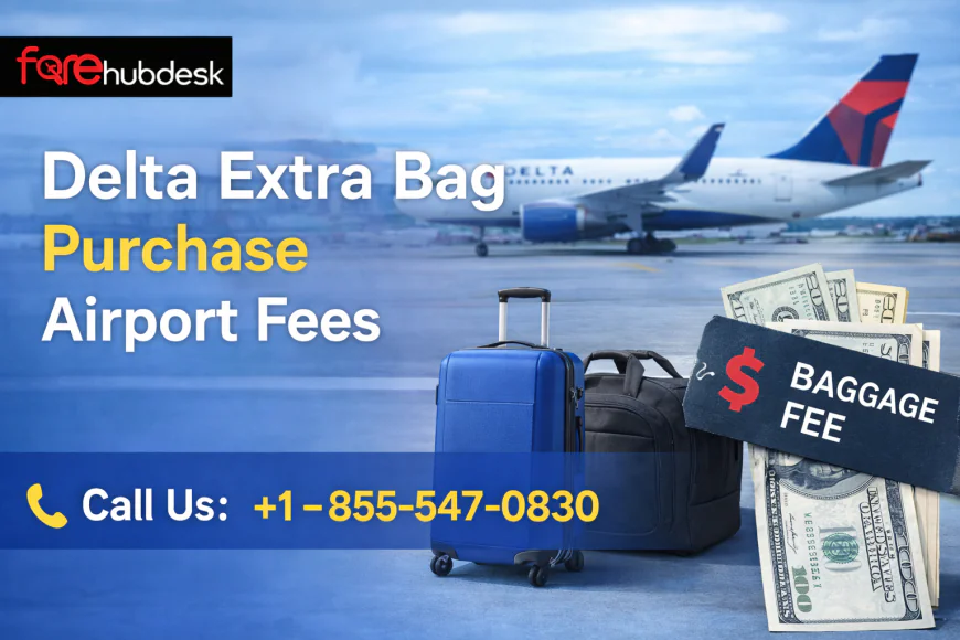 Does Delta charge more for baggage at the airport?