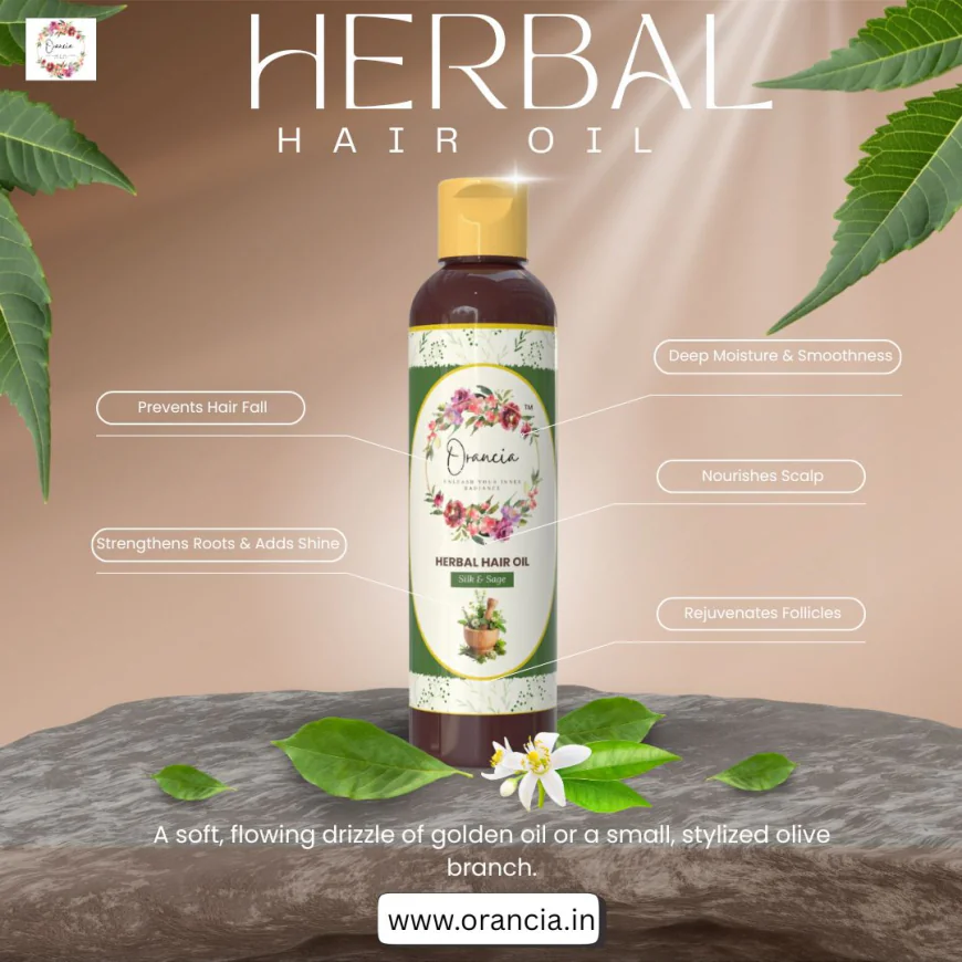 Best Herbal Hair Oil – Natural Solution for Strong & Healthy Hair