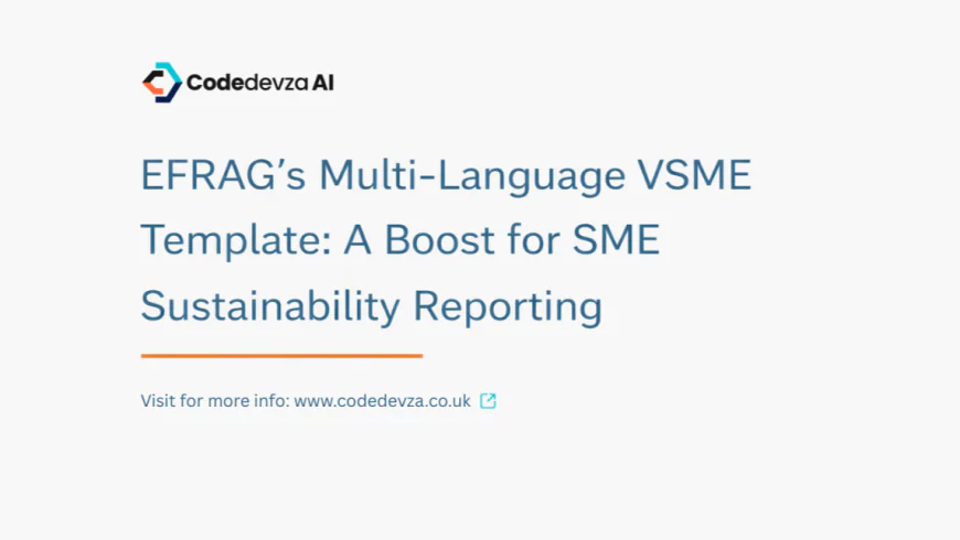 EFRAG's Multi-Language VSME Template: A Boost for SME Sustainability Reporting